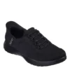 Skechers Womens Slip-ins On-the-go Flex Clever Sneaker - Black -Shoe Style Sales US 01 107725 00