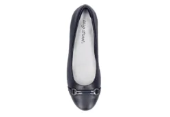Easy Street Womens Asher Flat - Navy -Shoe Style Sales US 01 108018 05