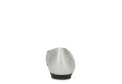 Easy Street Womens Asher Flat - Silver -Shoe Style Sales US 01 108021 04