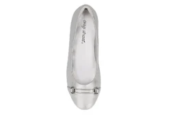 Easy Street Womens Asher Flat - Silver -Shoe Style Sales US 01 108021 05