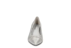 Easy Street Womens Ansen Pump - Silver 11 Easy Street Womens Ansen Pump - Silver -Shoe Style Sales US 01 108091 02