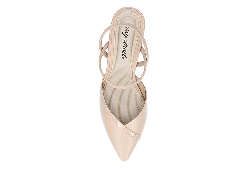 Easy Street Womens Unna Pump - Nude 8 Easy Street Womens Unna Pump - Nude - Image 6