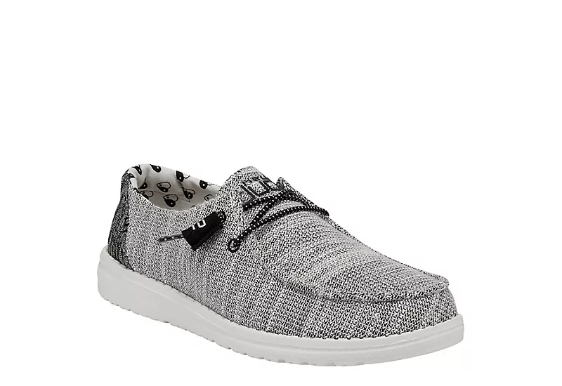 Heydude Womens Wendy Slip On Sneaker - Grey 3 Heydude Womens Wendy Slip On Sneaker - Grey