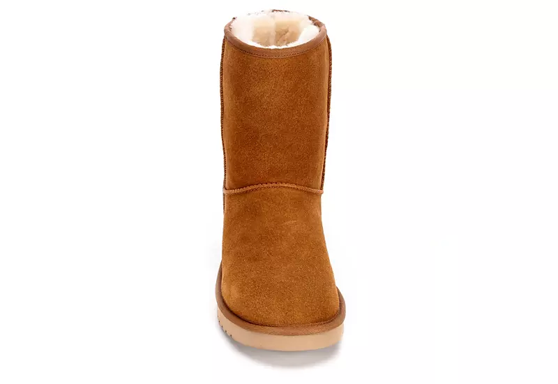 Koolaburra By Ugg Womens Koola Short Fur Boot - Rust 5 Koolaburra By Ugg Womens Koola Short Fur Boot - Rust - Image 3