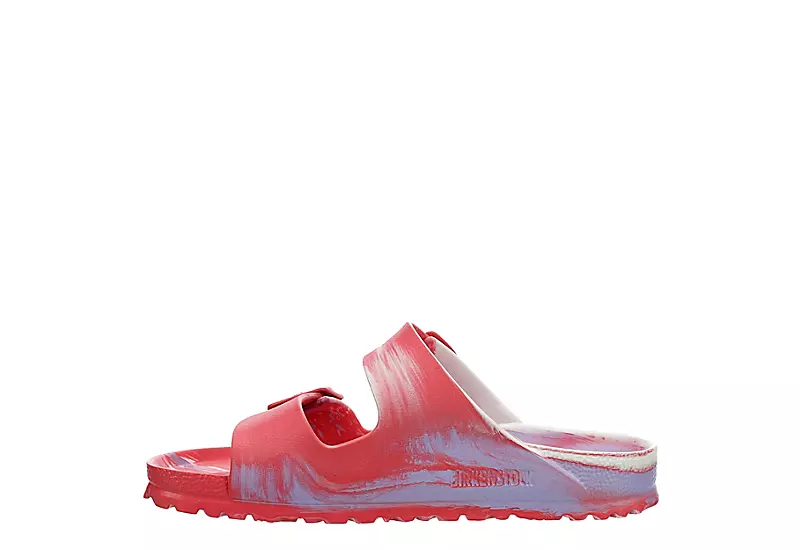 Birkenstock Womens Arizona Essentials Slide Sandal - Coral 6 Birkenstock Womens Arizona Essentials Slide Sandal - Coral - Image 4