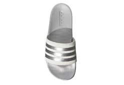 Adidas Womens Adilette Comfort Slide Sandal - White -Shoe Style Sales US 01 202095 03