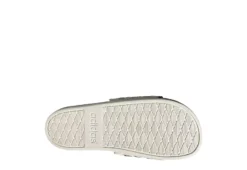 Adidas Womens Adilette Comfort Slide Sandal - White -Shoe Style Sales US 01 202095 04