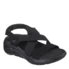 Skechers Womens Go Walk Arch Fit Outdoor Sandal - Black -Shoe Style Sales US 01 202115 00