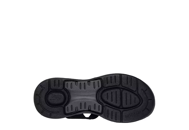 Skechers Womens Go Walk Arch Fit Outdoor Sandal - Black 6 Skechers Womens Go Walk Arch Fit Outdoor Sandal - Black - Image 4