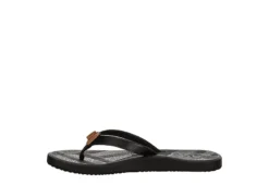 Reef Womens Zen Love Ii Flip Flop Sandal - Black -Shoe Style Sales US 01 202315 03