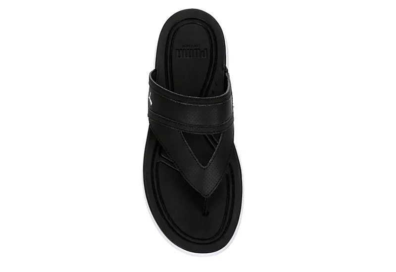 Puma Womens Softride Thong 2 Flip Flop Sandal - Black 8 Puma Womens Softride Thong 2 Flip Flop Sandal - Black - Image 6