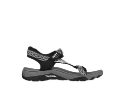 Skechers Womens Arch Fit Reggae Outdoor Sandal - Black 10 Skechers Womens Arch Fit Reggae Outdoor Sandal - Black -Shoe Style Sales US 01 202398 01