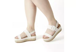 Michael By Michael Shannon Womens Kira Platform Sandal - Ivory -Shoe Style Sales US 01 202471 06