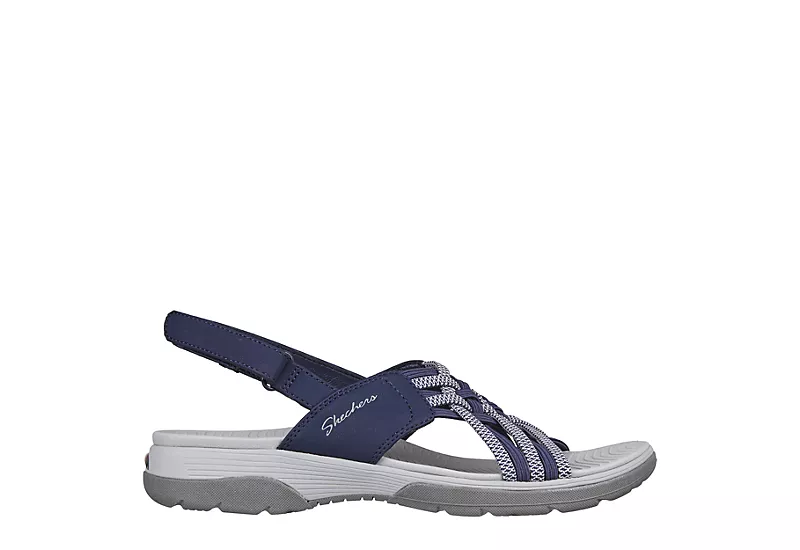 Skechers Womens Arch Fit Reggae Sport-hometown Womens Sandal - Navy 4 Skechers Womens Arch Fit Reggae Sport-hometown Womens Sandal - Navy - Image 2