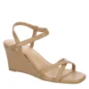 Michael By Michael Shannon Womens Lulu Wedge Sandal - Beige -Shoe Style Sales US 01 202505 00