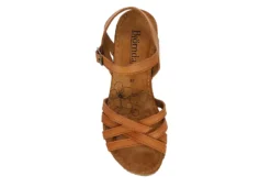 Bjorndal Womens Lily Wedge Sandal - Tan -Shoe Style Sales US 01 202508 05