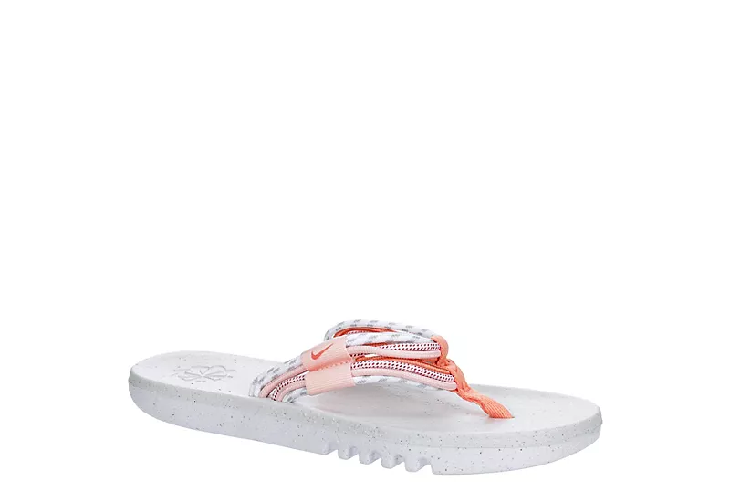 Nike Womens Ecohaven Flip Flop Sandal - Peach 3 Nike Womens Ecohaven Flip Flop Sandal - Peach