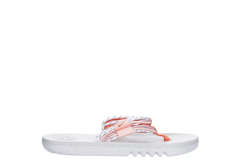 Nike Womens Ecohaven Flip Flop Sandal - Peach 4 Nike Womens Ecohaven Flip Flop Sandal - Peach - Image 2