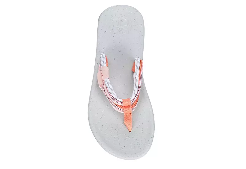 Nike Womens Ecohaven Flip Flop Sandal - Peach 8 Nike Womens Ecohaven Flip Flop Sandal - Peach - Image 6