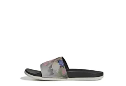Adidas Womens Adilette Comfort Slide Sandal - Grey -Shoe Style Sales US 01 202669 02