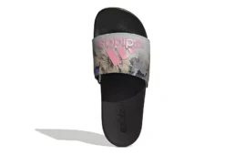 Adidas Womens Adilette Comfort Slide Sandal - Grey -Shoe Style Sales US 01 202669 03