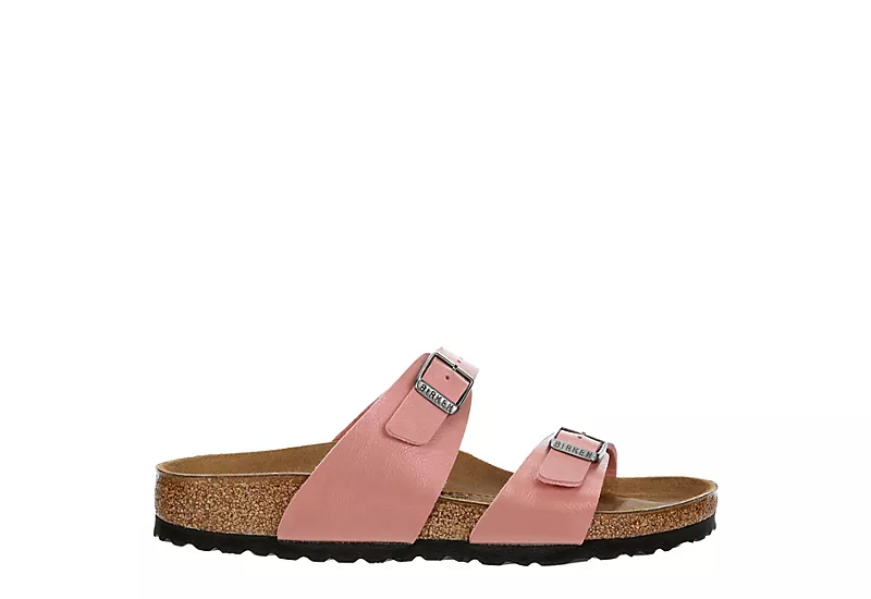 Birkenstock Womens Sydney Footbed Sandal - Pink 4 Birkenstock Womens Sydney Footbed Sandal - Pink - Image 2