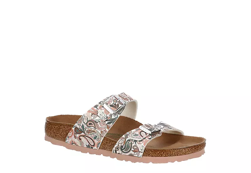 Birkenstock Womens Sydney Vegan Footbed Sandal - Pale Pink 3 Birkenstock Womens Sydney Vegan Footbed Sandal - Pale Pink