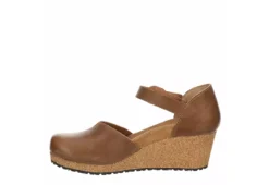 Birkenstock Womens Mary Wedge Sandal - Cognac -Shoe Style Sales US 01 202702 03