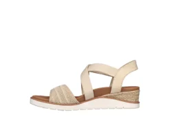 Skechers Womens Arch Fit Beach Kiss Sandal - Natural 11 Skechers Womens Arch Fit Beach Kiss Sandal - Natural -Shoe Style Sales US 01 202836 02