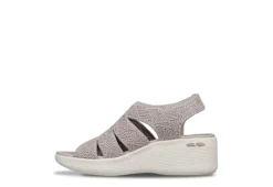 Skechers Womens Pier Lite-memory Maker Sandal - Taupe 12 Skechers Womens Pier Lite-memory Maker Sandal - Taupe -Shoe Style Sales US 01 203056 03