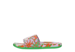 Adidas Womens Adilette Comfort Slide Sandal - Purple -Shoe Style Sales US 01 203100 03