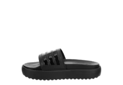 Adidas Womens Adilette Platform Slide Sandal - Black 12 Adidas Womens Adilette Platform Slide Sandal - Black -Shoe Style Sales US 01 203102 03