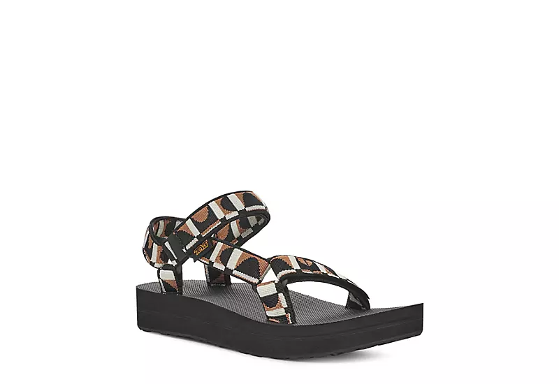 Teva Womens Midform Universal Platform Outdoor Sandal - Black 3 Teva Womens Midform Universal Platform Outdoor Sandal - Black