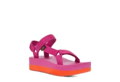 Teva Womens Flatform Universal Platform Outdoor Sandal - Fuschia