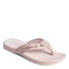 Sperry Womens Seafish Iridescent Sparkle Flip Flop Sandal - Blush -Shoe Style Sales US 01 203196 00