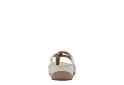 Clarks Womens Arla Kaylie Flip Flop Sandal - Sand -Shoe Style Sales US 01 203198 04