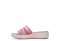 Clarks Womens Drift Petal Slide Sandal - Multicolor -Shoe Style Sales US 01 203205 03