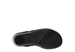 Skechers Womens Rumble On - Camp Glam Wedge Sandal - Black -Shoe Style Sales US 01 203242 04
