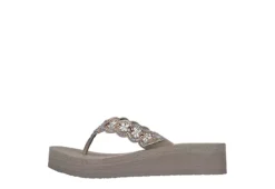 Skechers Womens Happy Spring Flip Flop Sandal - Taupe 11 Skechers Womens Happy Spring Flip Flop Sandal - Taupe -Shoe Style Sales US 01 203257 02