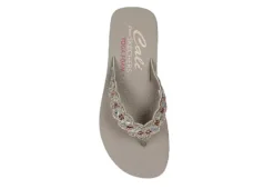Skechers Womens Happy Spring Flip Flop Sandal - Taupe 12 Skechers Womens Happy Spring Flip Flop Sandal - Taupe -Shoe Style Sales US 01 203257 03