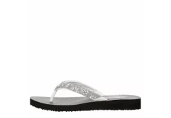 Skechers Womens Love Letter Flip Flop Sandal - White 12 Skechers Womens Love Letter Flip Flop Sandal - White -Shoe Style Sales US 01 203261 03