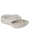 Skechers Womens Dazzle- Arch Fit Flip Flop Sandal - Natural -Shoe Style Sales US 01 203277 00