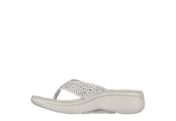 Skechers Womens Dazzle- Arch Fit Flip Flop Sandal - Natural 11 Skechers Womens Dazzle- Arch Fit Flip Flop Sandal - Natural -Shoe Style Sales US 01 203277 02