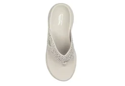 Skechers Womens Dazzle- Arch Fit Flip Flop Sandal - Natural 12 Skechers Womens Dazzle- Arch Fit Flip Flop Sandal - Natural -Shoe Style Sales US 01 203277 03