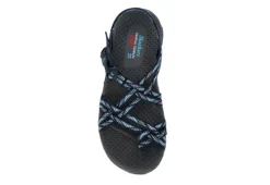 Skechers Womens Reggae Irie Mon Trail Grazer Outdoor Sandal - Navy -Shoe Style Sales US 01 203283 05