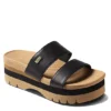 Reef Womens Banded Horizon 2.5 Slide Sandal - Black -Shoe Style Sales US 01 203285 00