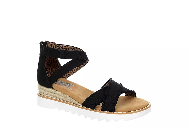 Skechers Womens Desert Kiss Hi - Savvy Sleek - Black 3 Skechers Womens Desert Kiss Hi - Savvy Sleek - Black