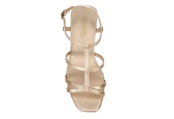 Michael By Michael Shannon Womens Natalia Wedge Sandal - Gold -Shoe Style Sales US 01 203300 05
