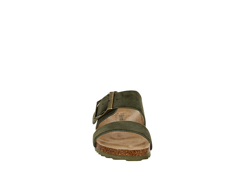 Bjorndal Womens Courtney Footbed Sandal - Olive 5 Bjorndal Womens Courtney Footbed Sandal - Olive - Image 3