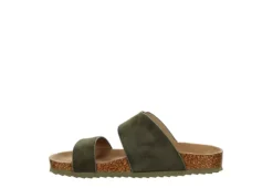 Bjorndal Womens Courtney Footbed Sandal - Olive 12 Bjorndal Womens Courtney Footbed Sandal - Olive -Shoe Style Sales US 01 203304 03